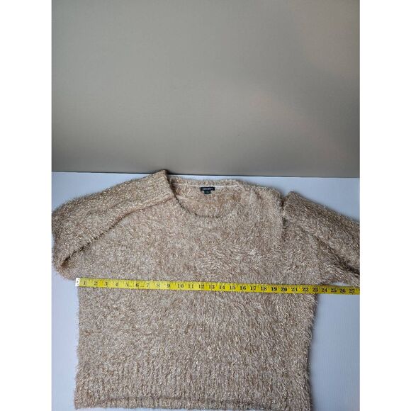 Wild Fable Sweater Sz M Gold Fuzzy - Picture 7 of 7